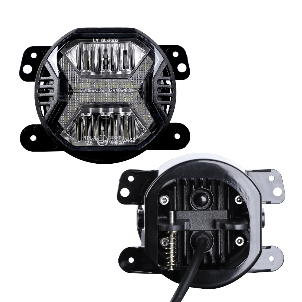 Loyo Newest Led Fog Light 4Inch Mini Fog Light Project Off Road for Jeep Jk 4Inch Fog Driving Light
