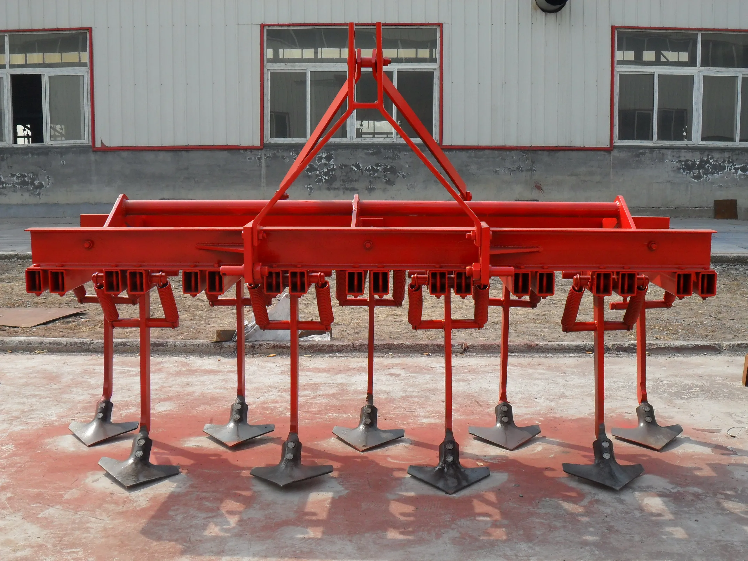 Good Service Tractor Spring Tines Cultivator 11 Tines 9 Tooth Cultivator Heavy Duty Spring Loaded Cultivator