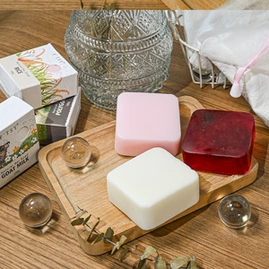 Cistom Bath Handmade Soap Bar Facial Body Deep Cleansing Reduces Dark Spots Whiten Brighten Soap Gentle Cleanser