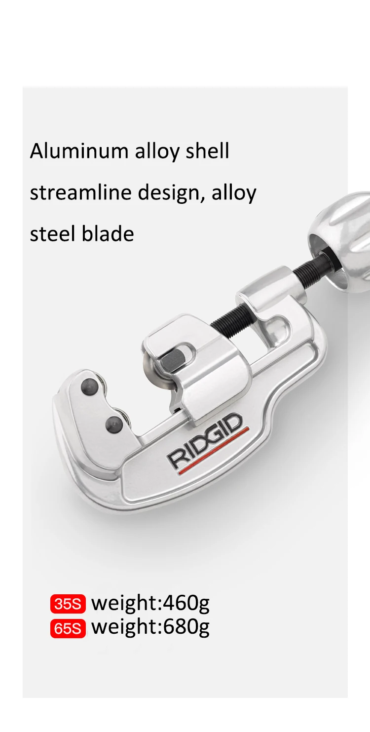 Hand Manual Pipe Cutter Cutting Plumbing Tool for Stainless Steel Pipe