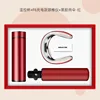 Temperature-controlled cervical spine massager umbrella red