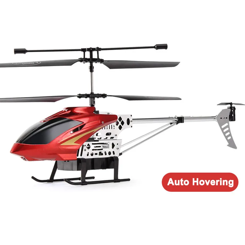DWI Dowellin Alloy RC Helicopter Large Remote Control Helicopter Take  Off/Landing RC Aircraft Airplane Colorful Light
