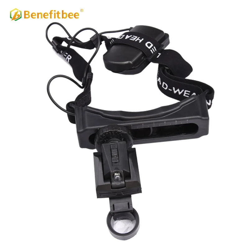 Headband Glass Magnifying 5X 8X 13X 15X 20X 28X with Led Light