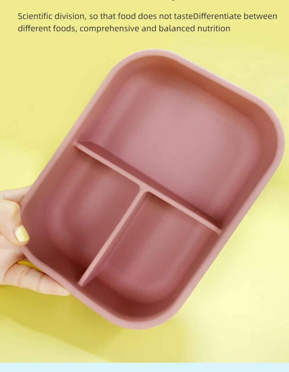 Silicone Bowl Lunch Box Food Storage Container With Lid Leak-proof Soft