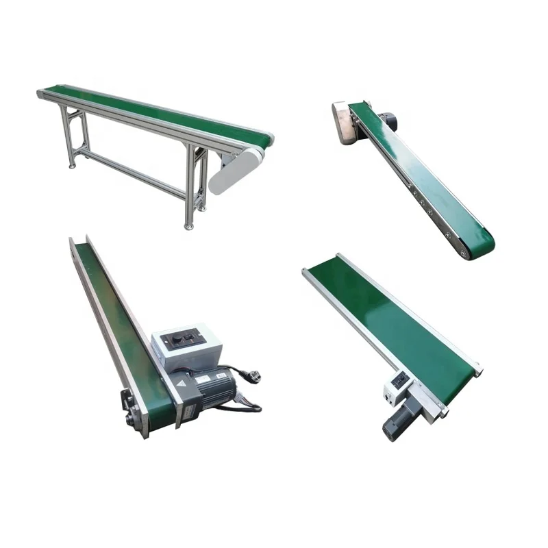 Customized Mini Z Type  Belt Conveyor  for Plastic Mold Workshop