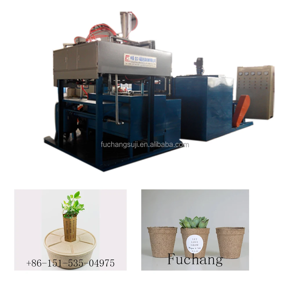 Biodegradable Cocoon Pot Planter Forming Machinery- Peat Pot Making Machine