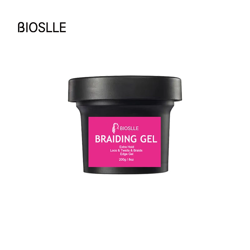 Bioslle Oem Braid Gel Hold Hair Styling Products Non Flaking Firm Hair