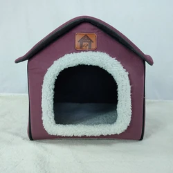 Luxury Modern Design Cat Dog Kennel Pet Bed Cover Small House dog house for sale cat house NO 5