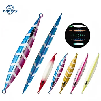 Cheery Cast Slow Pitch Metal Jig 120g 150g 200g 250g 300g Shore Jigging Saltwater Deep Sea Fishing Lure Slow Jig Lure – Metal Jig – view 2