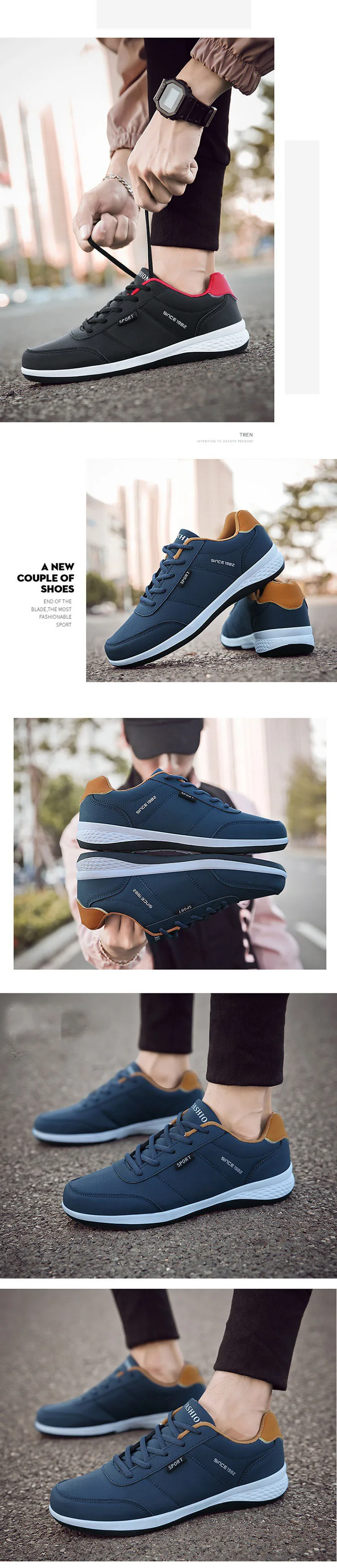 2024 Hot Sale New Fashion  Autumn and Winter Men's Casual Shoes Sports Shoes Running Walking Style Sneaker Shoes for Man