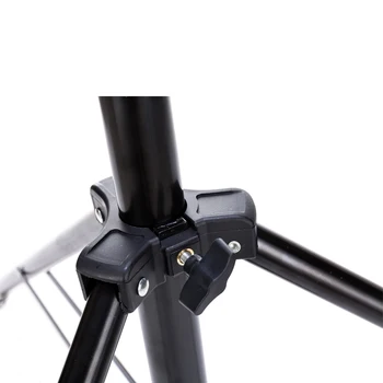 BY-806 280cm Metal Photo Studio Light Stand Adjustable Height Three Section Tripod for Video Camera Accessories detail image