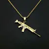 Colgante único de oro
