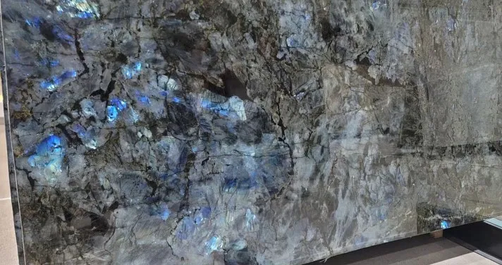 Natural Granite Flooring Tiles Lemurian Labradorite Blue Granite For ...