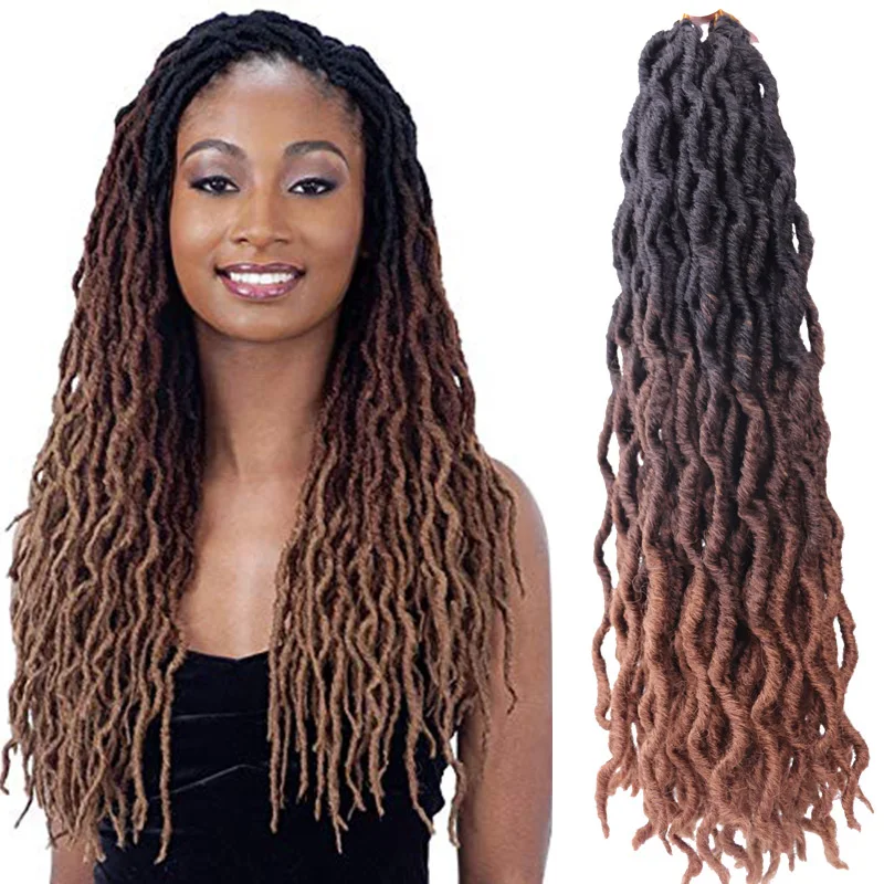 Crochet Hair Afro Hair Extensions  synthetic hair Bulk 20 pulgada