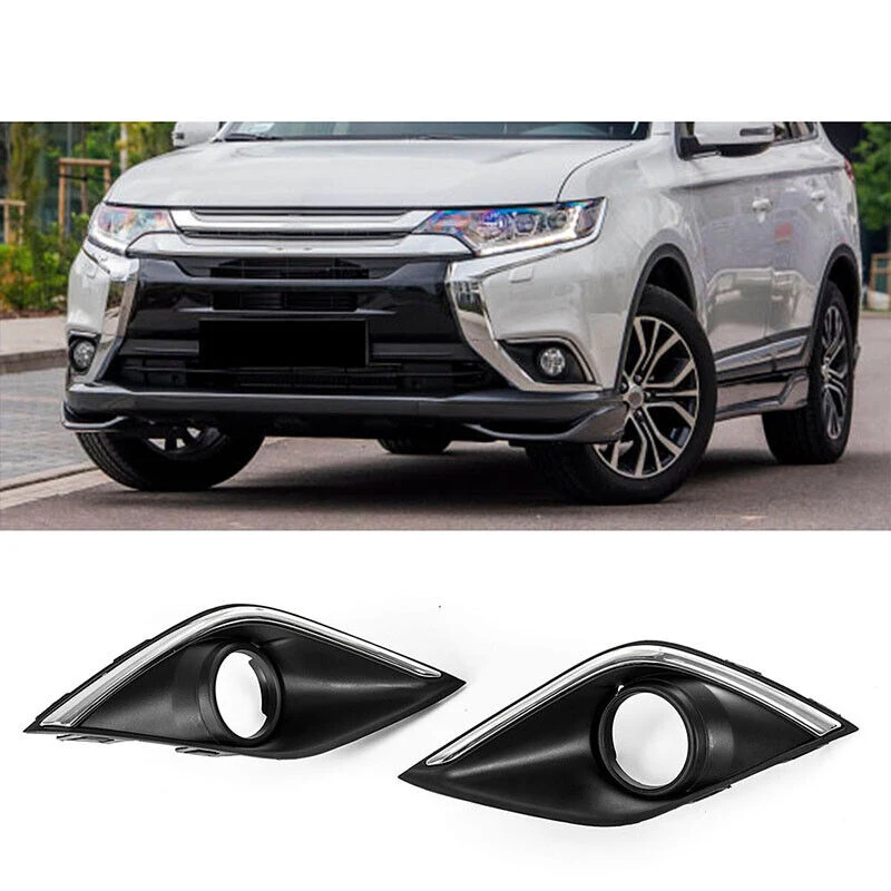 6400G481 6400G482 auto parts car body front bumper fog lamp light cover case for mitsubishi outlander 2016-2019