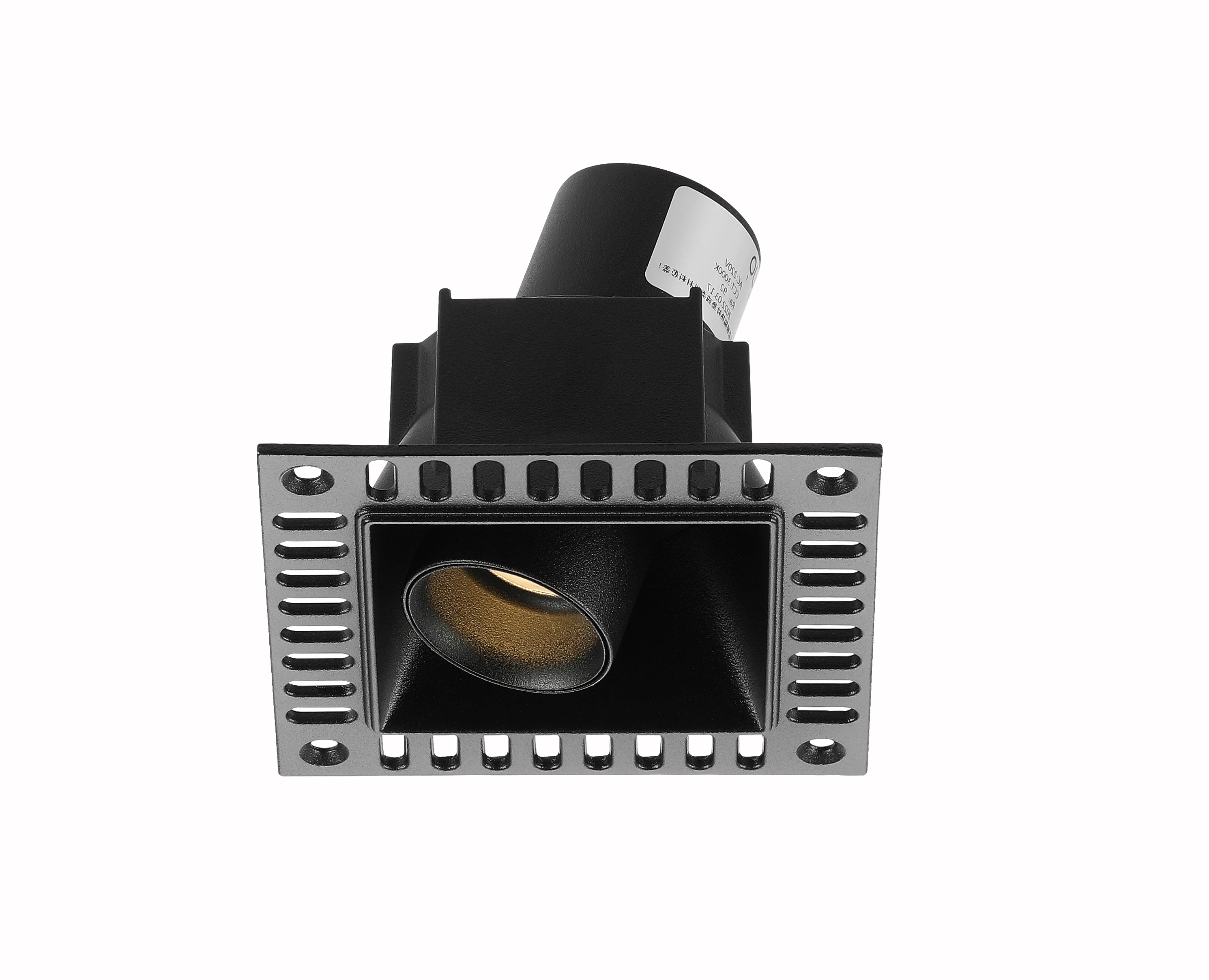 Adjustable LED Panel Downlight Spotlight for Home Office Recessed Modern Design with Auto Color Rendering ROHS Certified Com