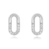 E-S3457 Oval-Silver
