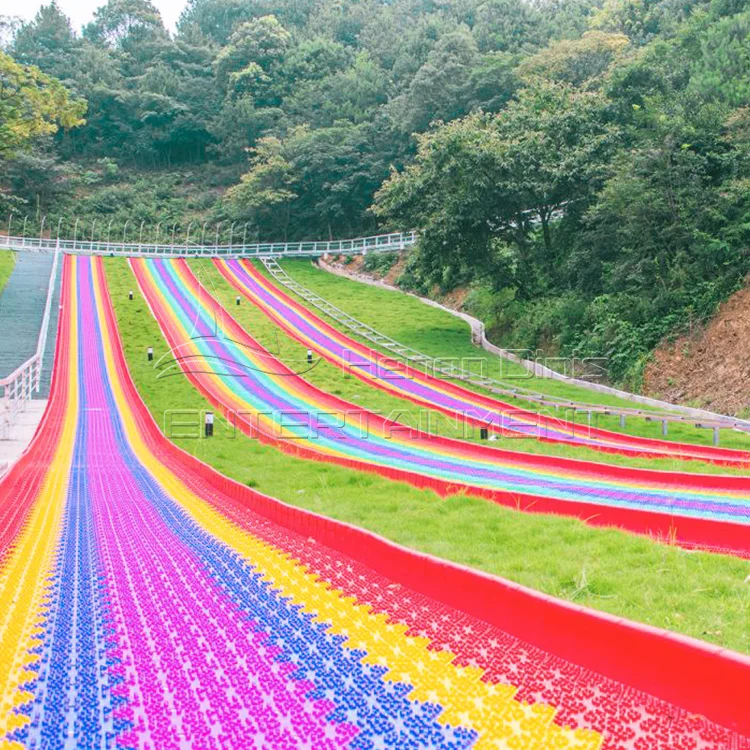 Amusement Park Rides Outdoor Rainbow Slide