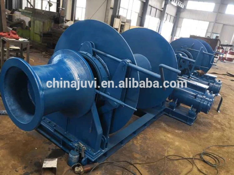 Marine 400T Anchor Chain Type Wire Rope Linear Winch