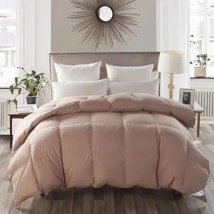 2026 China High Quality Duck Goose Feather Down Quilt Winter Duvet Luxury Household Duvet Cover Supplier