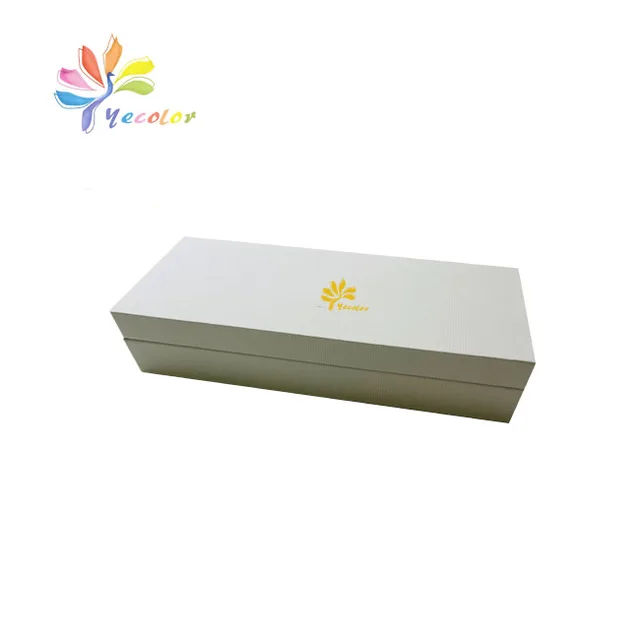 Luxury White Perfume Box Gift Sets Packing with Custom Gold Logo