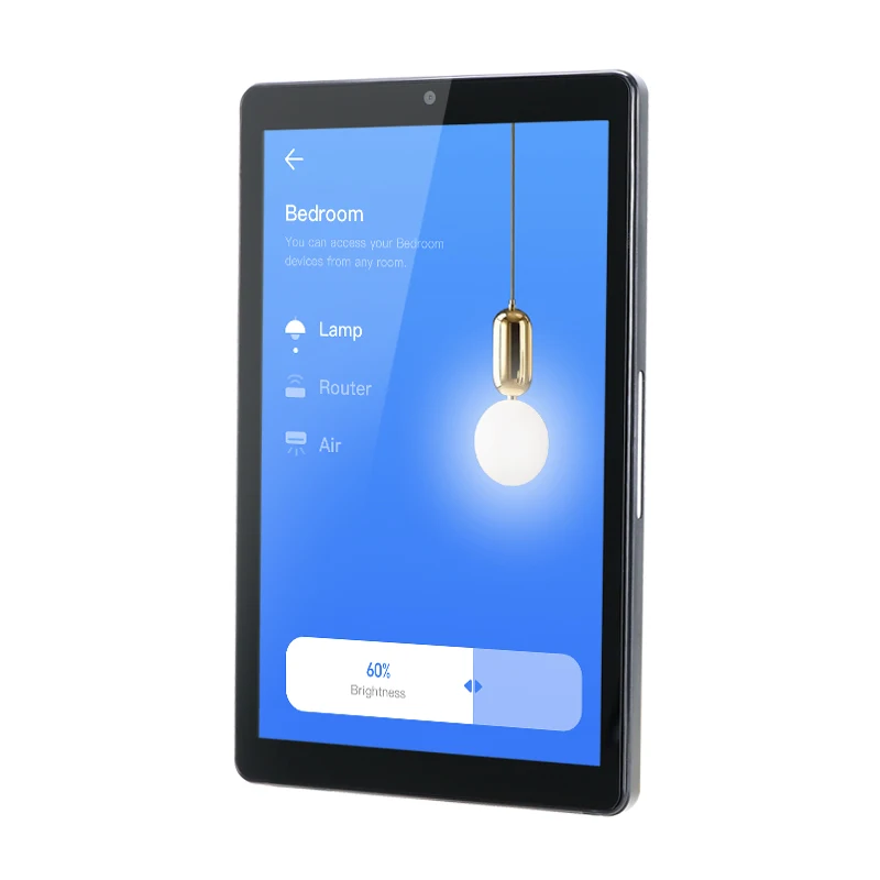 Sunworld YC-SM08P 8-Inch Android Smart Tablet PC Home Assistant Quad Core Wall Mount POE Support 2GB Memory Capacitive Touch