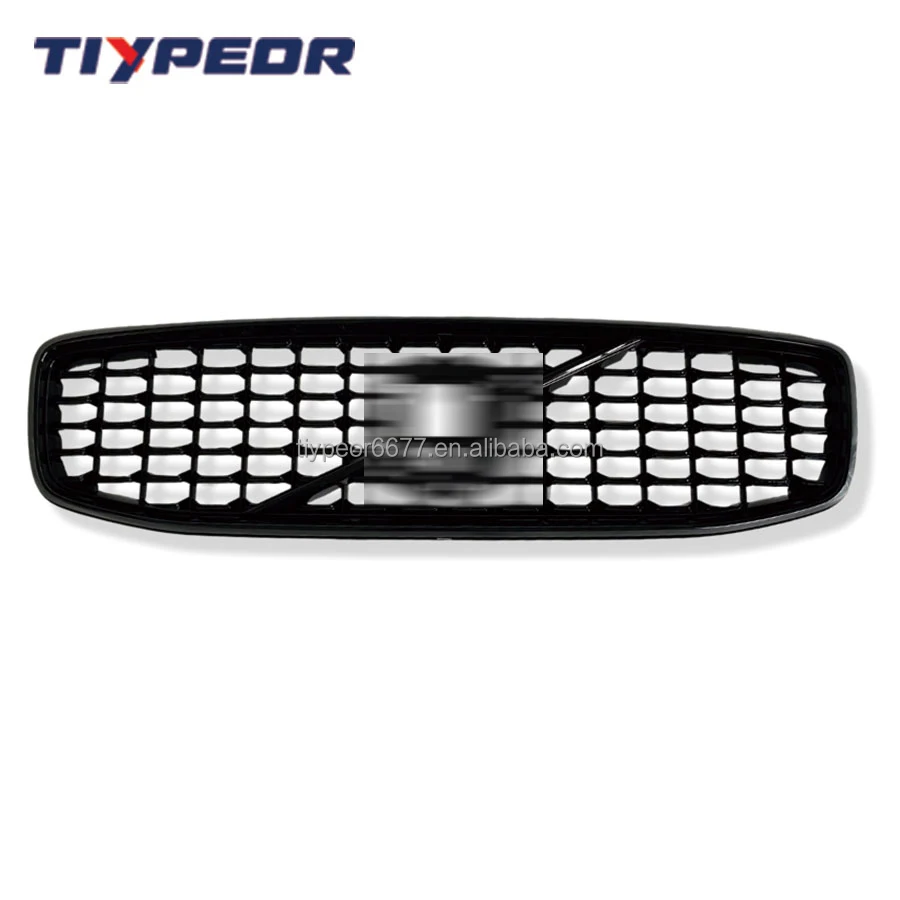 product tiypeor auto performance all black r design grill upadate grille for volvo s90 2021   2022 modified oem 32234065-2