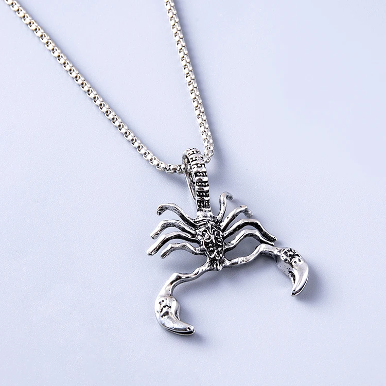 Retro Punk Jewellery Mens Scorpion 