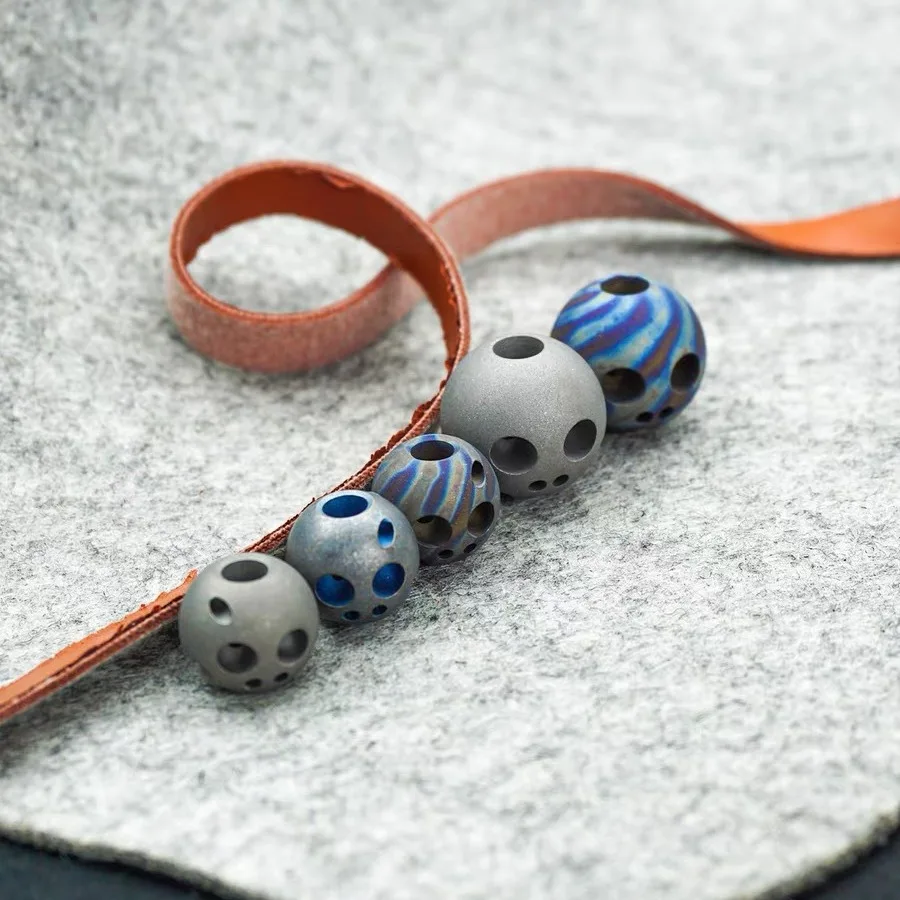 BST-TI Titanium Wheeled Cord Lock Clamp Toggle Stopper Paracord ...
