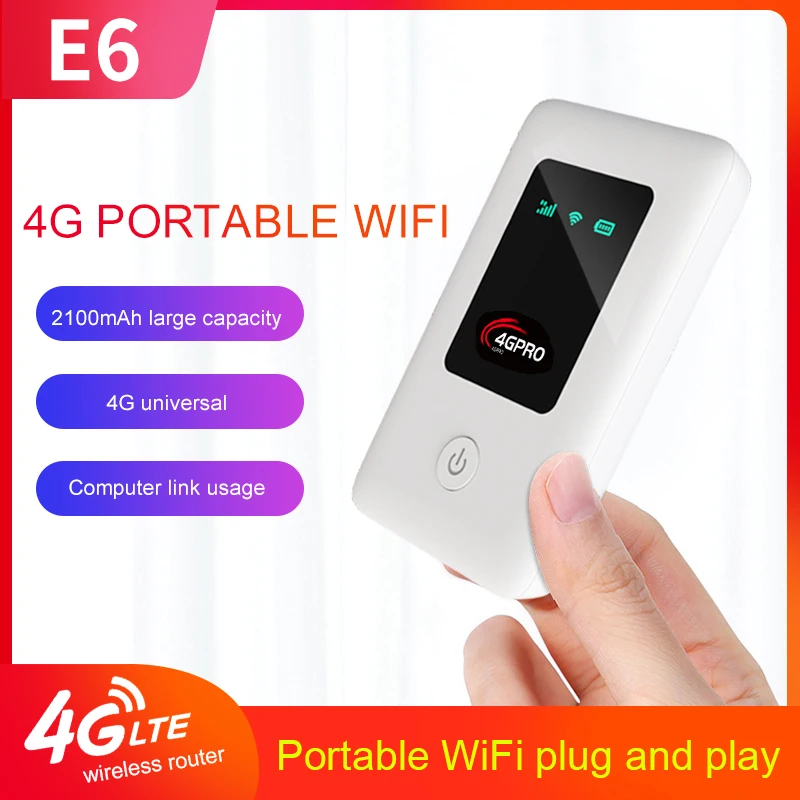 OEM Lock Frequency Bands Plug N Play Sim Slot 4G LTE Wifi Routers Portable Mobile Wifi Hotspot