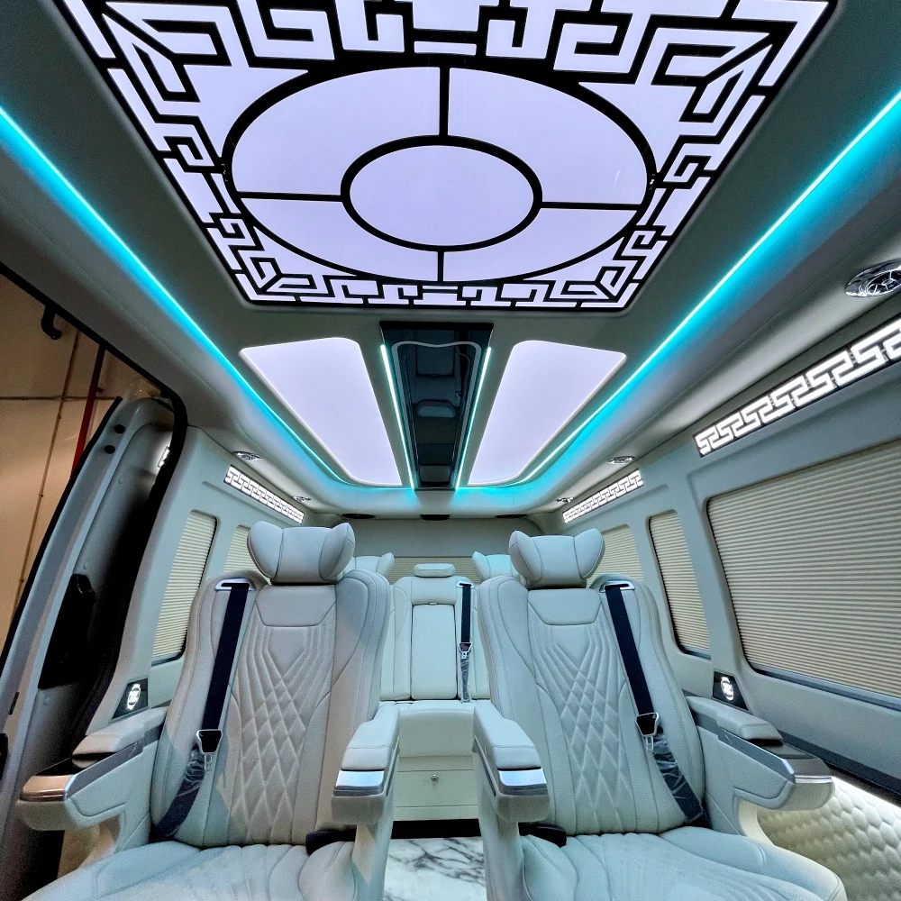 Luxury Toyota Hiace Interior Upgrade Kits - Customized Car Accessories ...