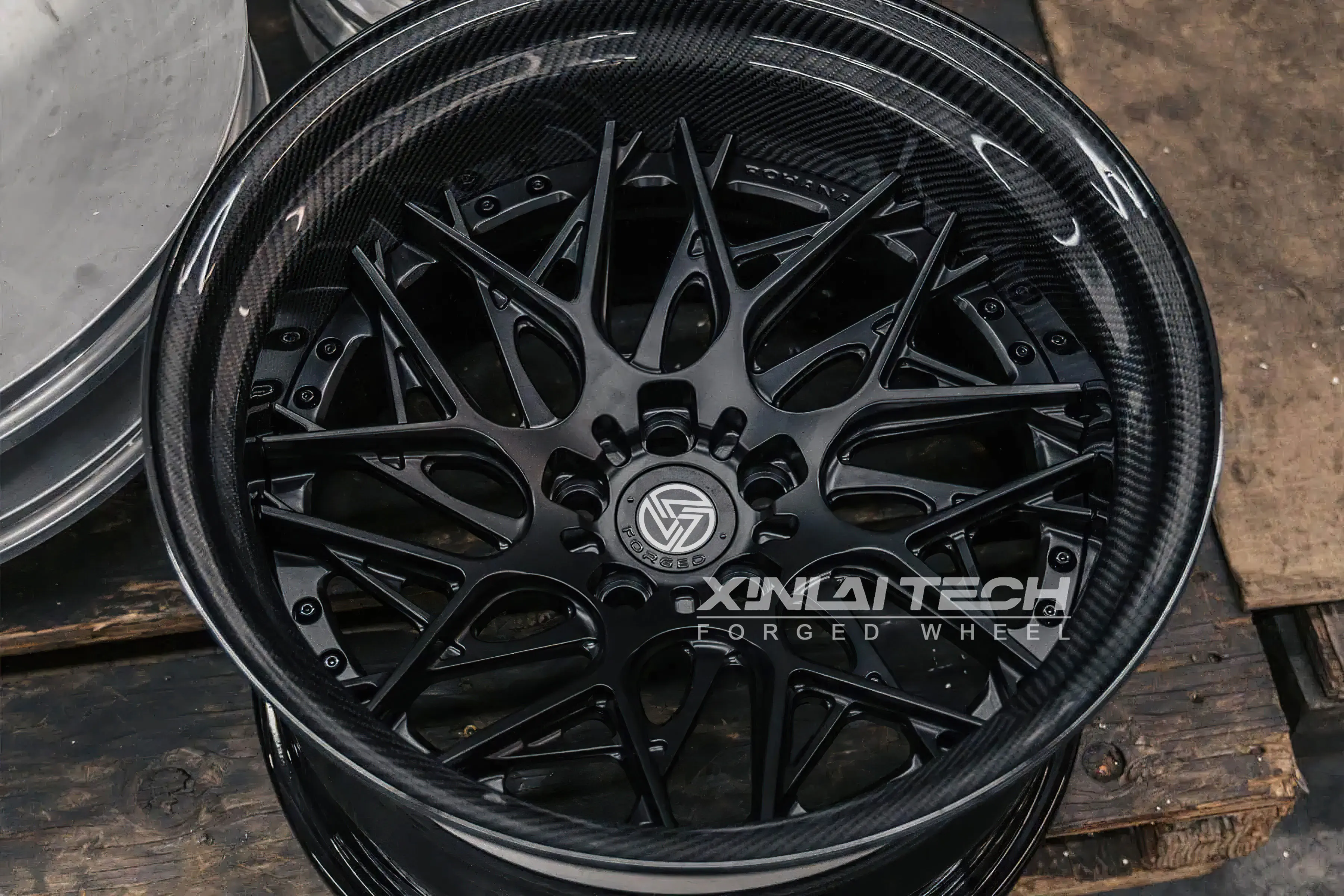 XL 3-piece Deep Dish Deep Lip Concave Forged Wheel 5x120 5x112 5x114.3 Custom Wheel 18 19 20 21 22 23 Inch Wheel Rim - Image 5