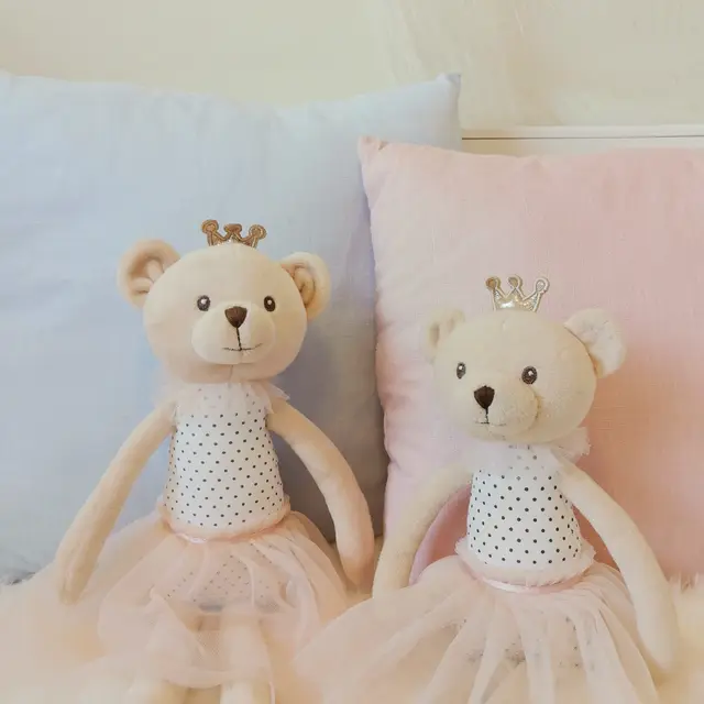 Super Quality Cheap Stuffed soft kid toys for girls  Custom  Ballerina  Animal Plush teddy Bear Toy For Sale