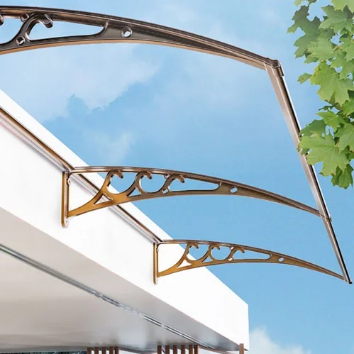 Polycarbonate Sail Material Door Canopy 