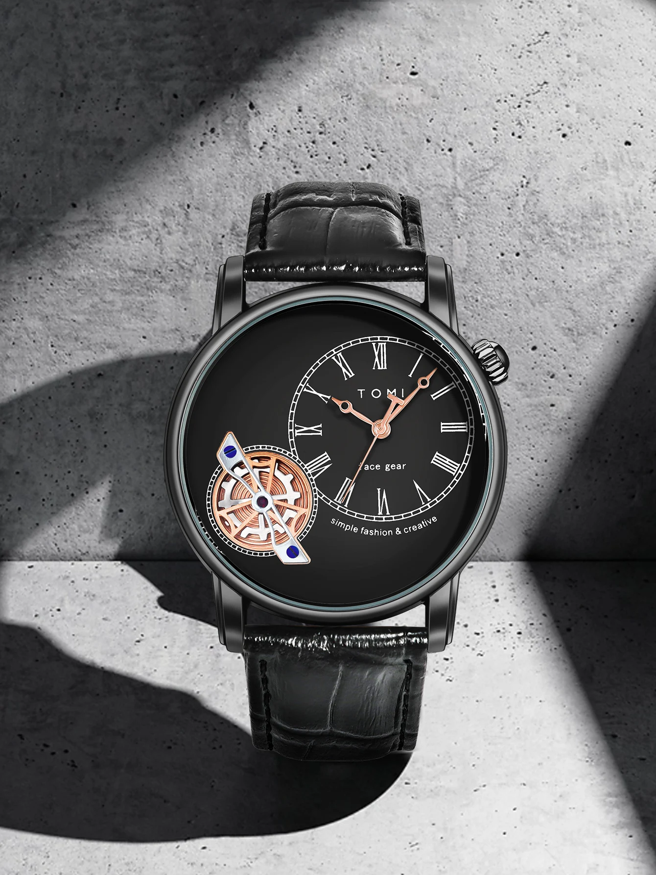 TOMI Men's Business Watch Set - Stylish & Functional