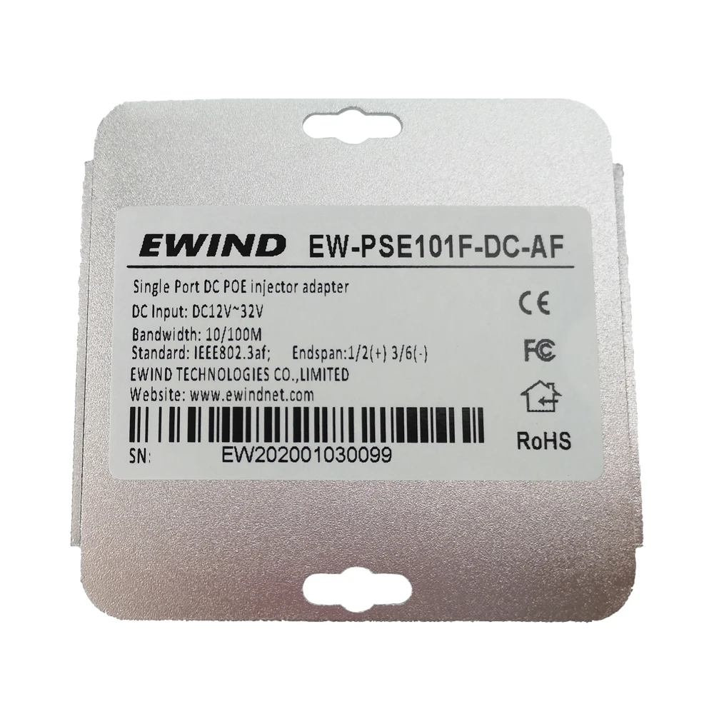 Источник питания постоянного тока Poe 48 В/0 5 А В инжектор в 12 24 импульсный