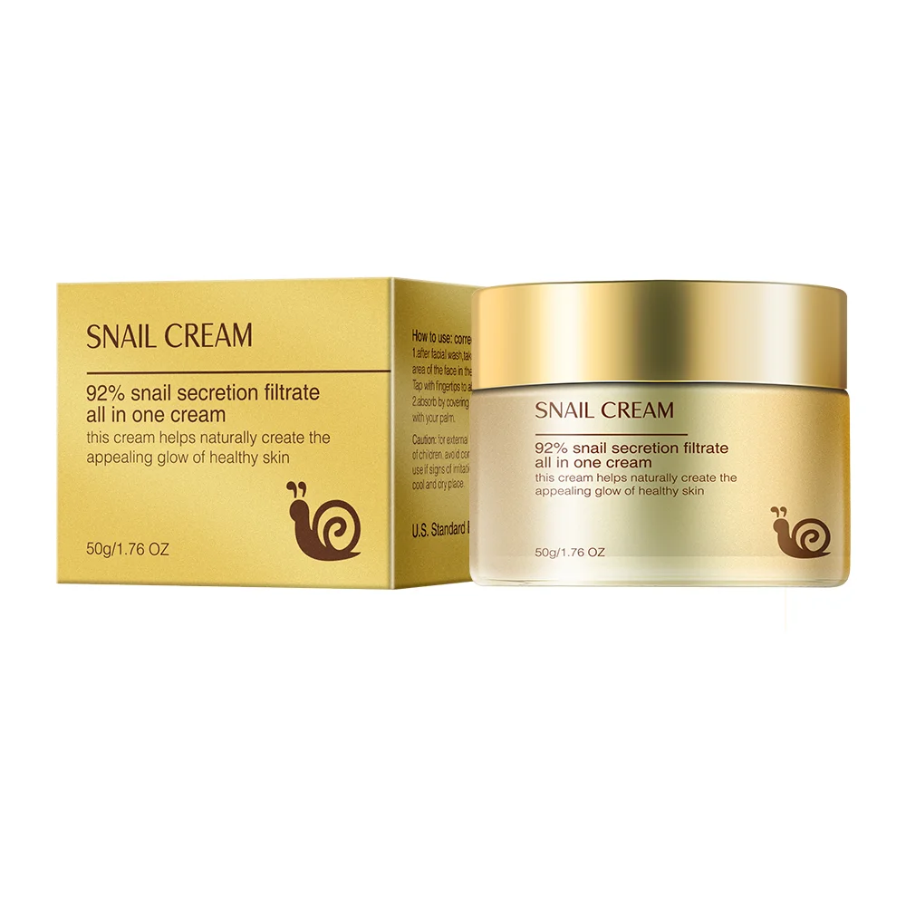 女性用美容フェイスクリーム保湿栄養修復にきび除去カタツムリフェイス