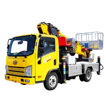 JQCM Manufacturing Plant in China Aerial Work Platform 25m  Aerial Work Platform Parts Multifunctional Vehicle in Stock