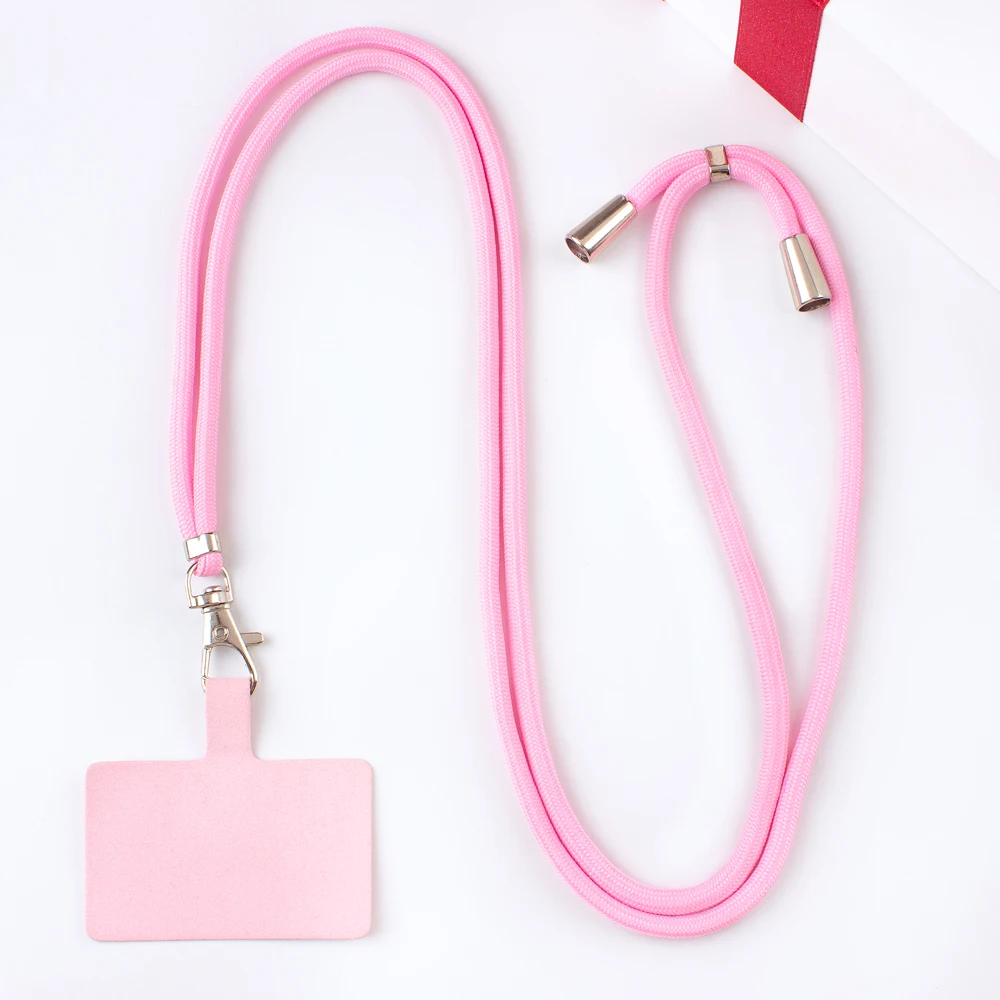 High Quality Colorful Nylon Cell Phone Case And Straps Phone Lanyard ...