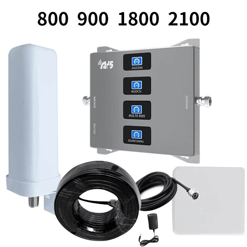 GSM DCS dual band indoor signal repeater from china Manufacture mobile signal booster 3g 4g lte amplifier