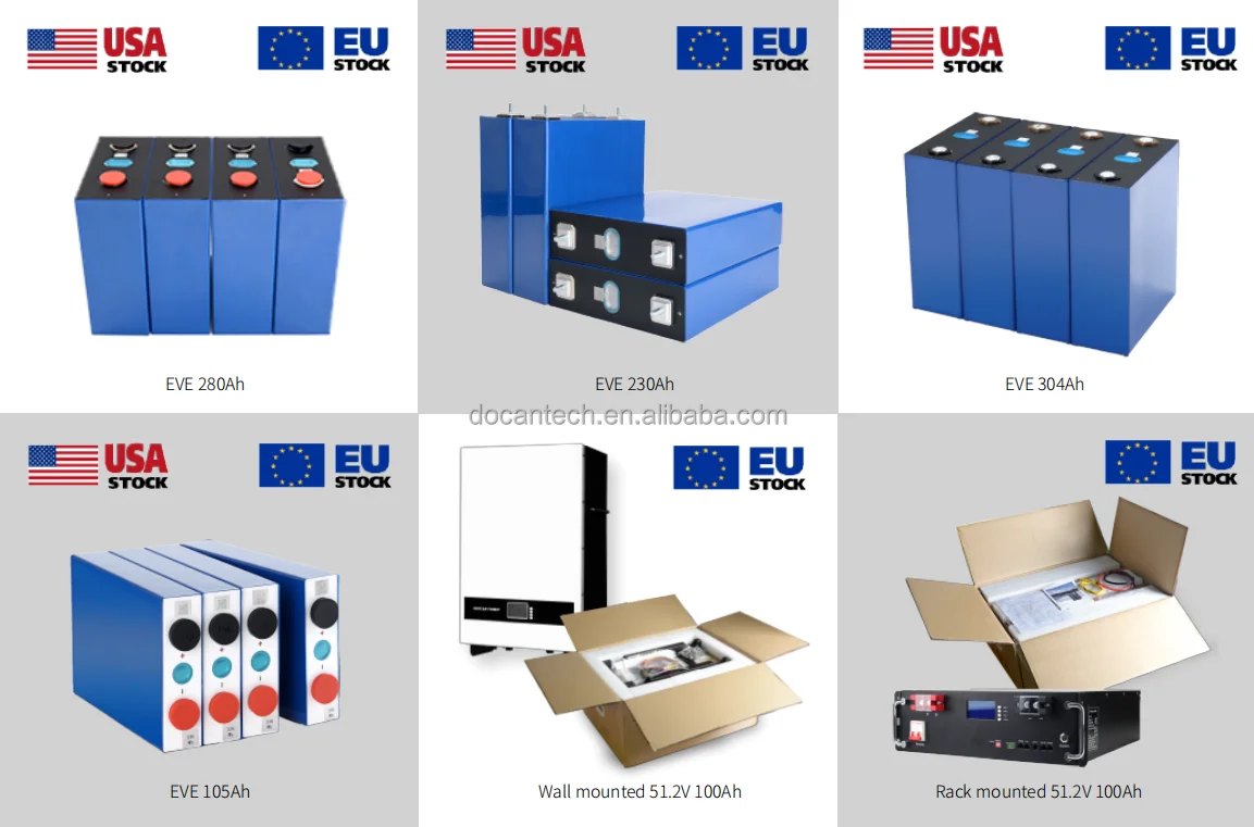Double Terminal Docan 280ah Lifepo4 (lfp) 3.2v Cells Battery (bulk