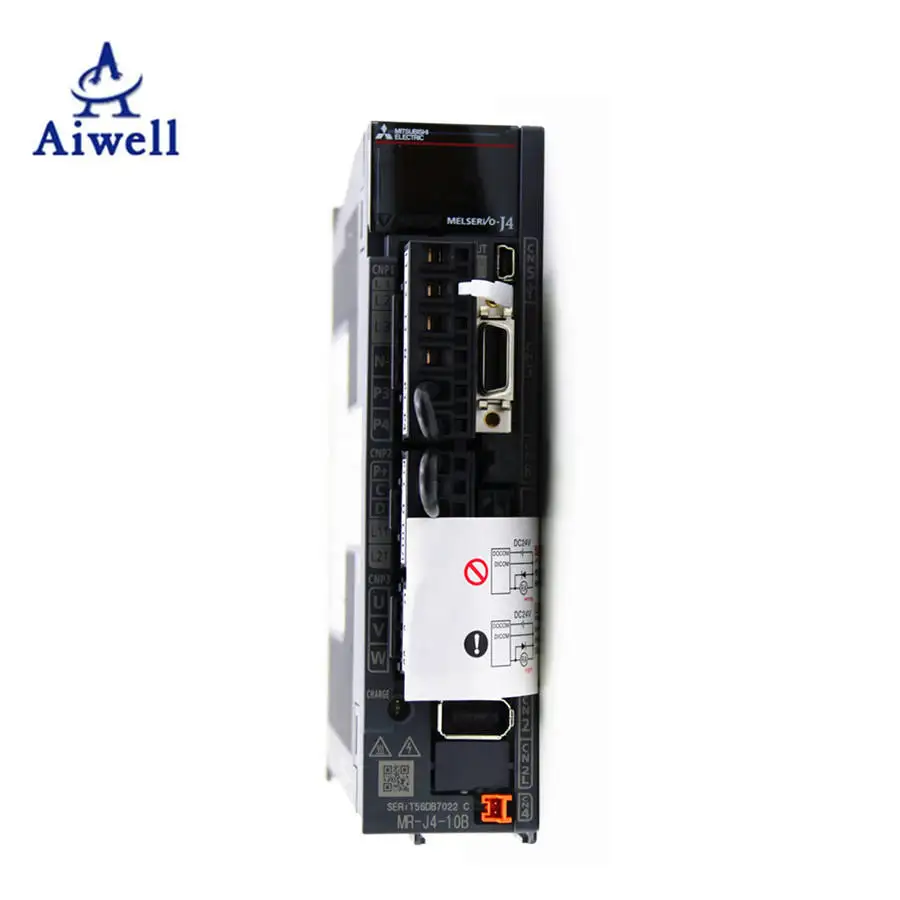 100 ワットのサーボモータドライバ三菱Melservo-J4 0.1KW acサーボ