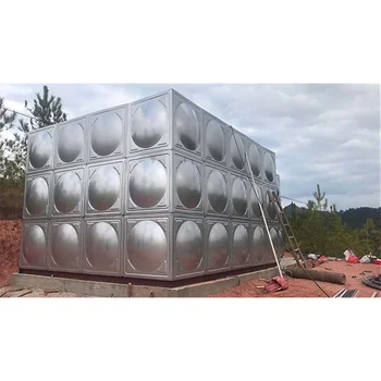Stainless Steel Water Tank - Food Grade 304/316, Custom Size, for Residential/Industrial Use