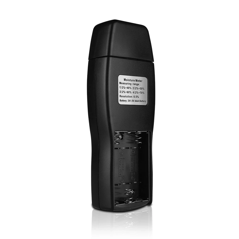 Humidimètre Pour Bois Sans Contact SMART SENSOR AS981 - Plage 2% à 70%, 10 Modes Densité, écran LCD - Pour Bois, Bambou, Papier, Carton