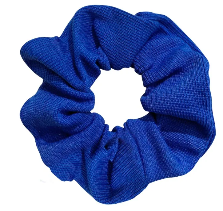 klein蓝色发圈法式大毛圈马尾套弹性发带女性发饰 - buy kids pony