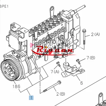 五凌液★1618★ 2012年★ 500ml 39% ★ High Quality Oil Pump 8970835761 for Excavators ZX75-ZX85