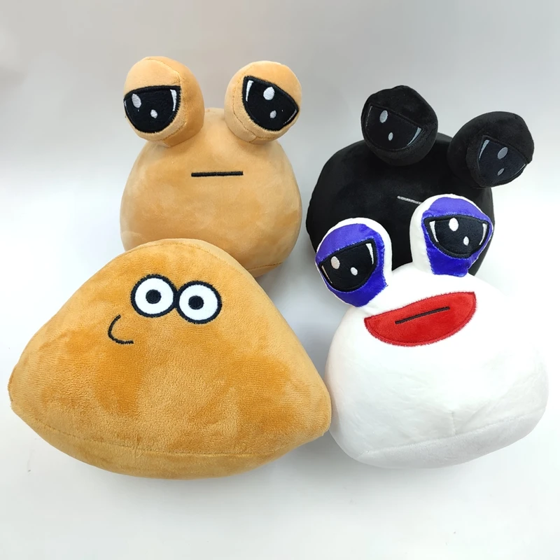 Wholesale My Pet Alien Pou Plush Toys Soft Pou Stuffed Doll Game Character  My Pet Pou Toy