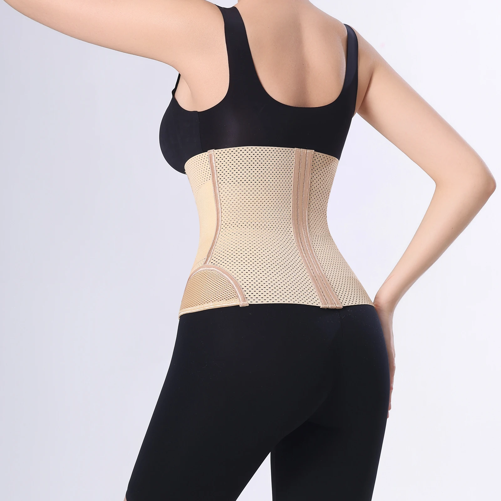 Waist Cincher Trimmer Belt Double Trimmer Shaping Wrap Girdle Full Body Corset Waist Trainer Shaperwear Tummy Control Shaper manufacture