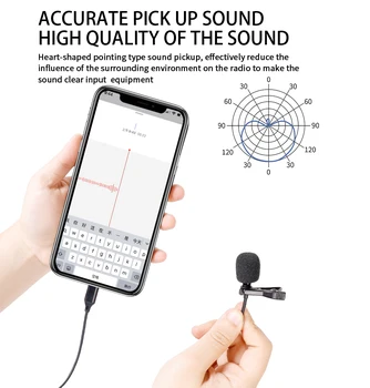 Conference Room G199 Lapel Microphone Portable Lavalier 3.5mm Collar Microphone Mini Wired product image