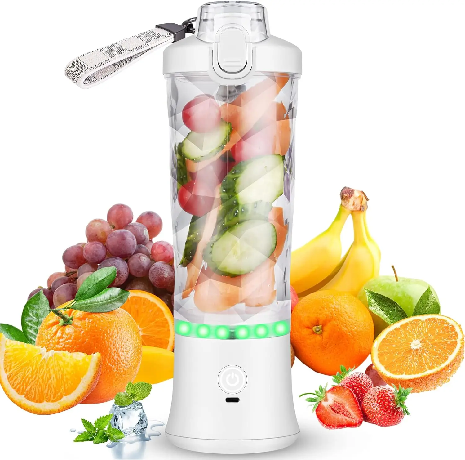 Factory Design Popular 600ml Big Capacity Portable Sport Drink Blender